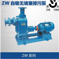 ZW型自吸式无堵塞排污泵